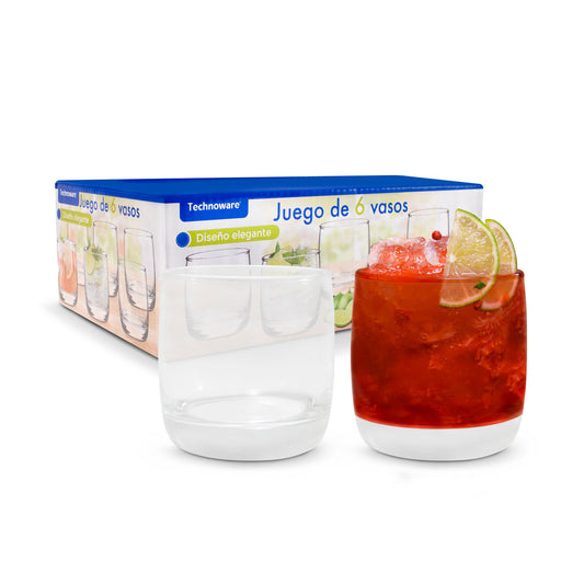 Vasos de vidrio chicos 230 ml