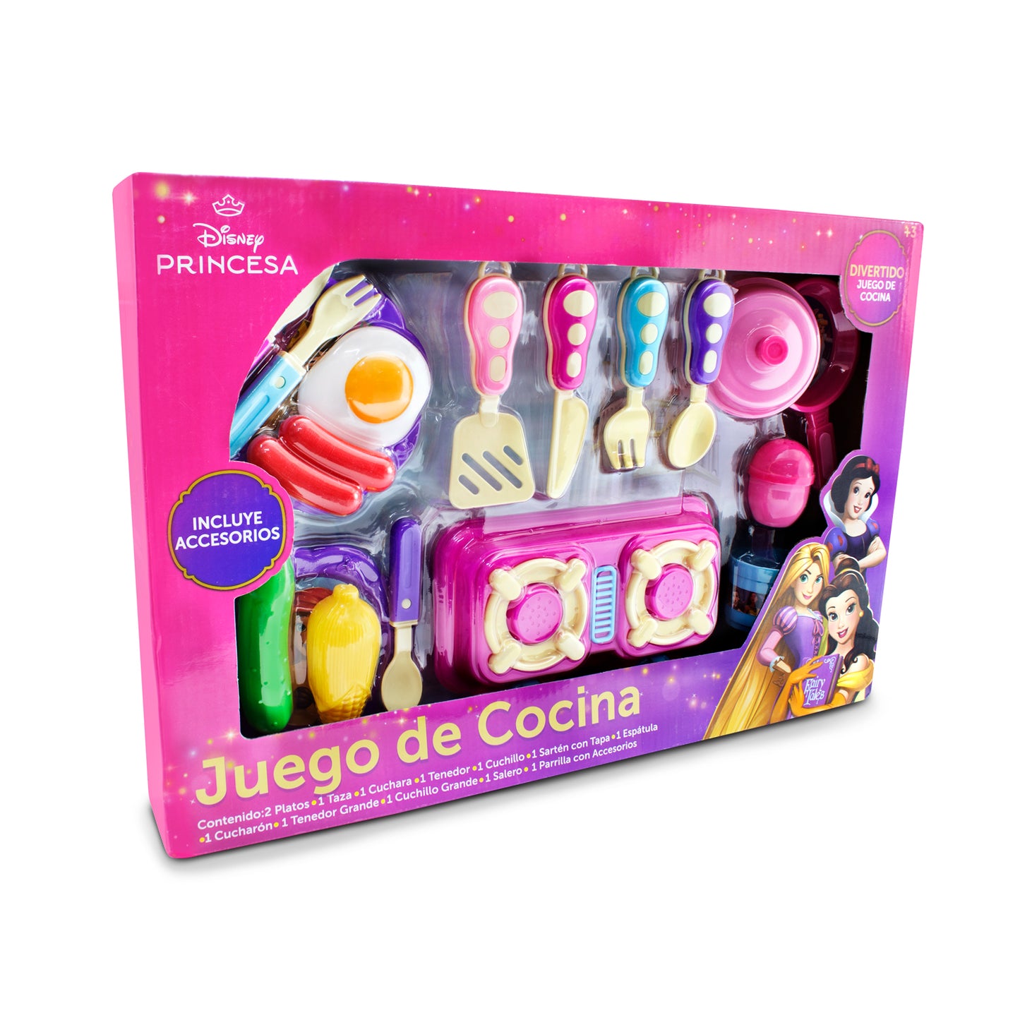 Juego de cocina para niñas princesas disney