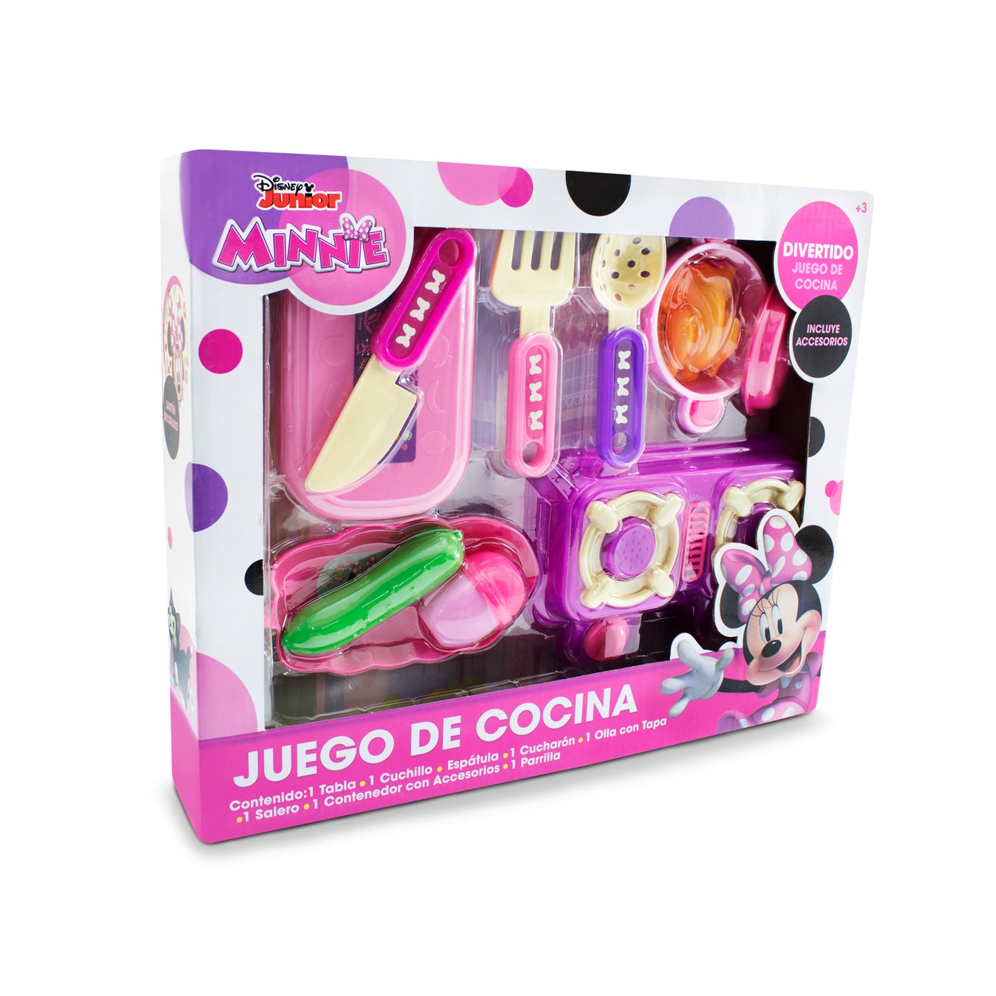 Juego de cocina para niñas Disney Minnie Mouse