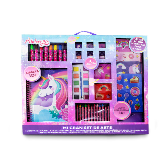 Set de Arte Infantil Unicornio