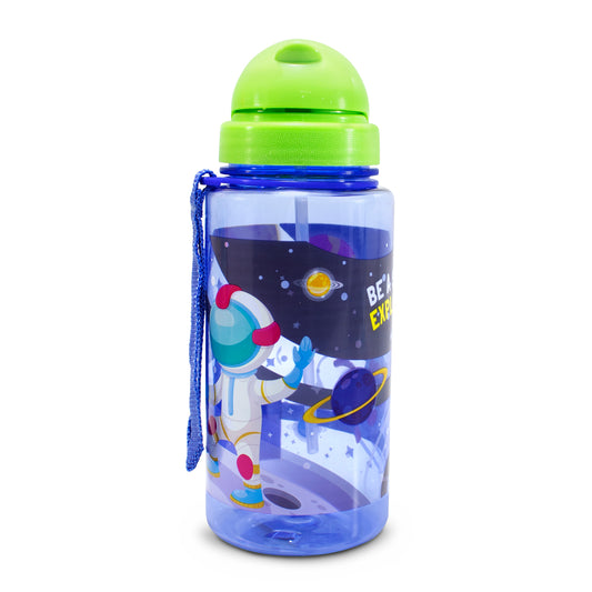 Botella Con Popote Astronauta