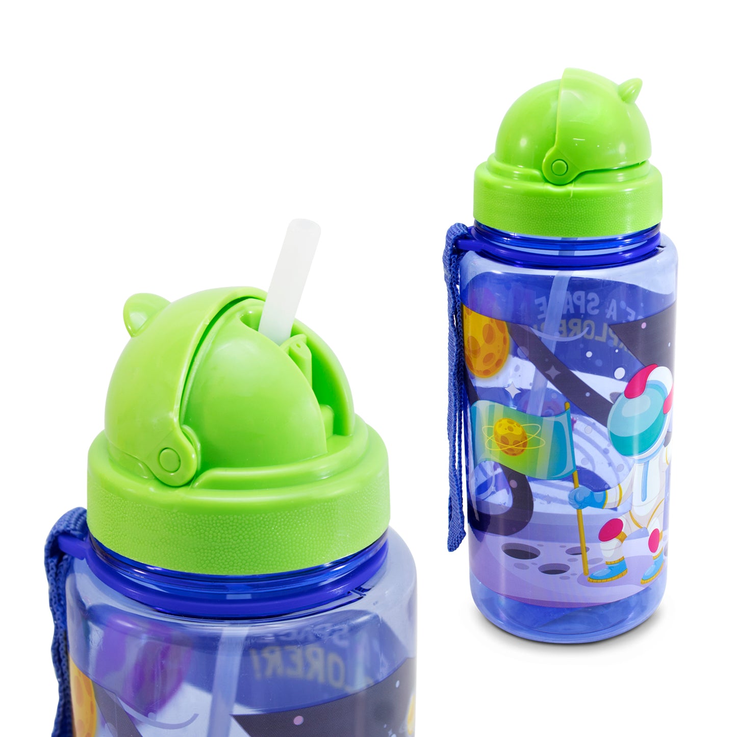Botella Con Popote Astronauta