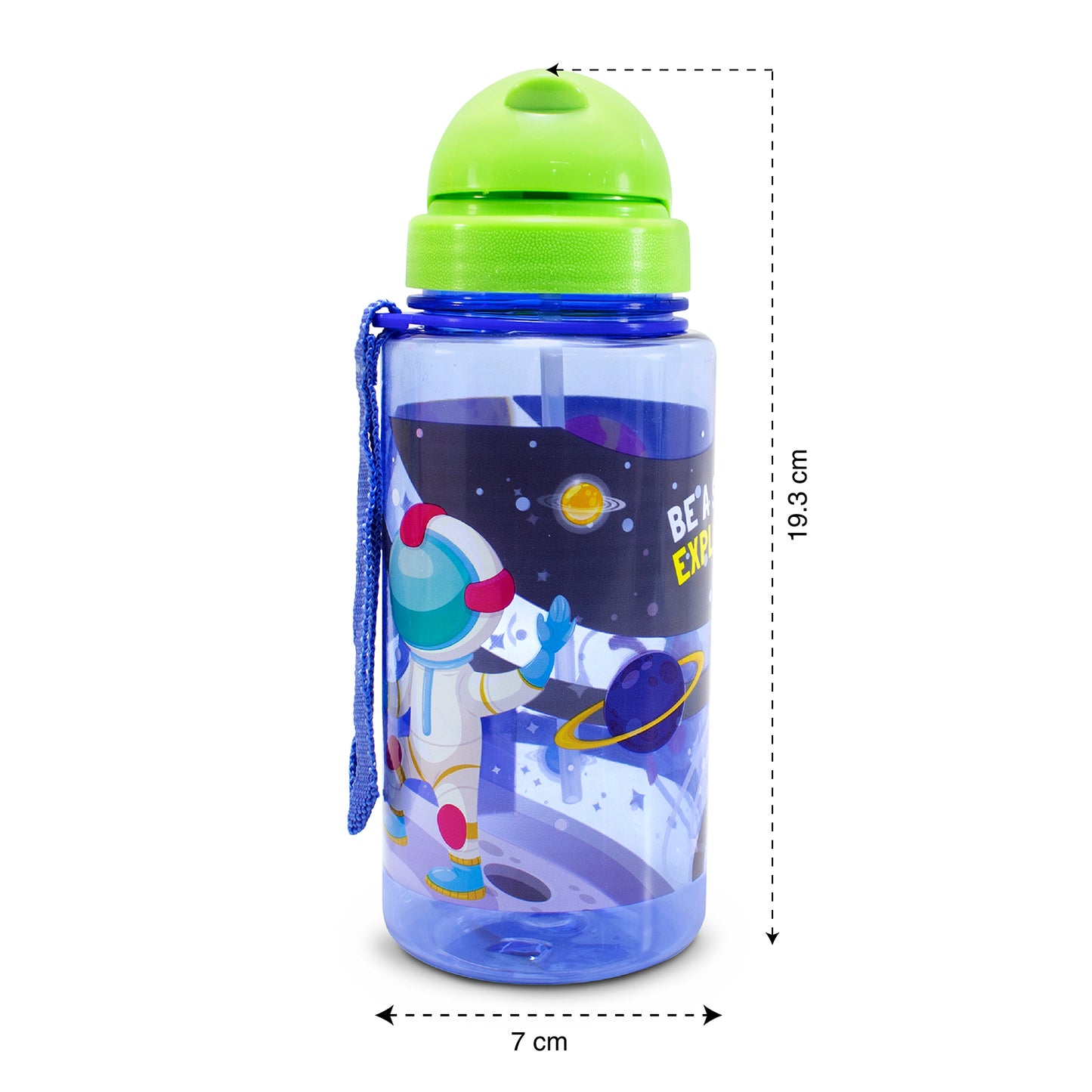 Botella Con Popote Astronauta