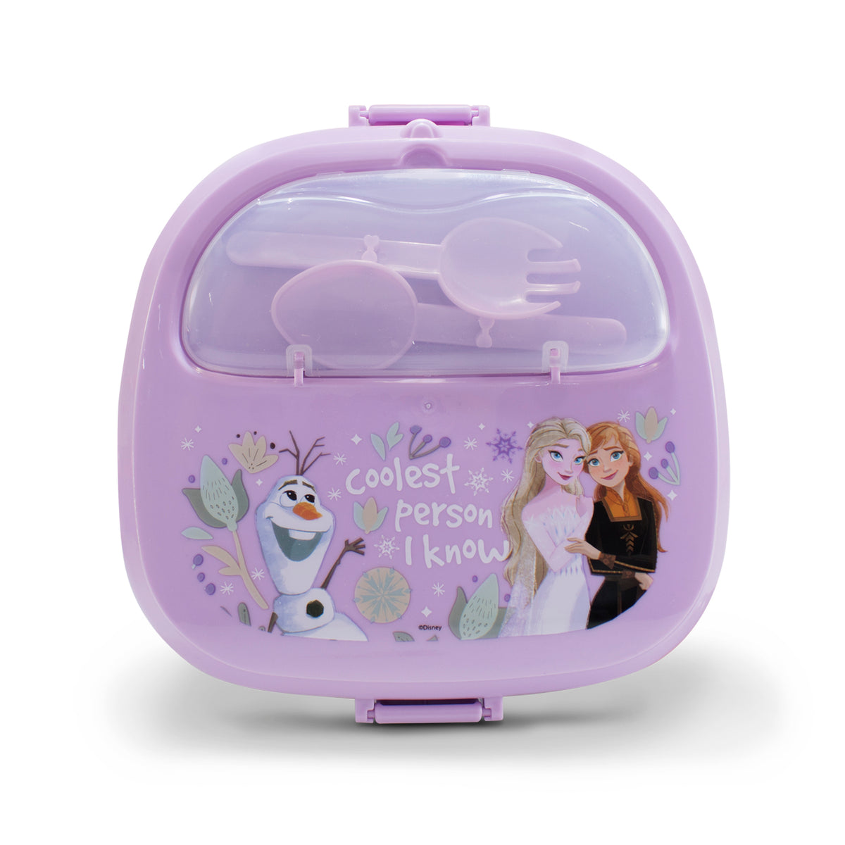 Lonchera con Cubiertos Frozen