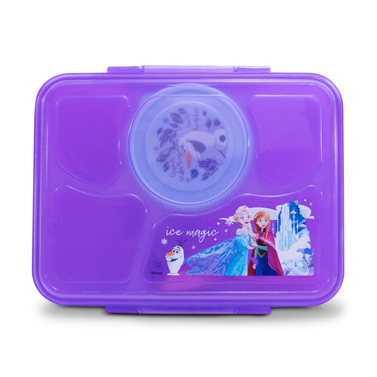 Lonchera  Frozen Con Contenedor y Cuchara