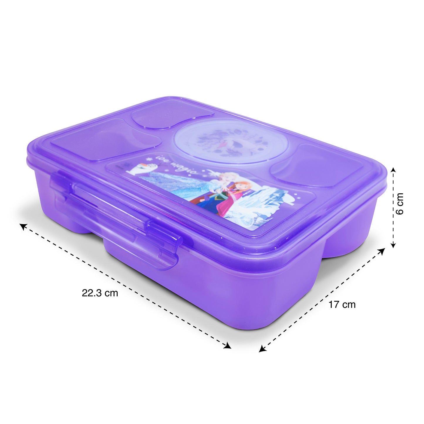 Lonchera  Frozen Con Contenedor y Cuchara