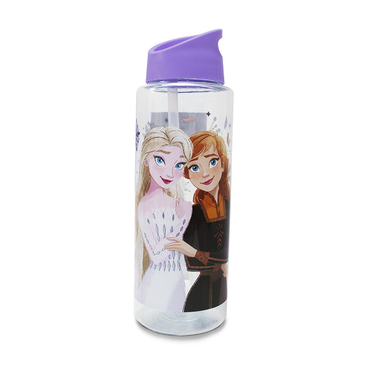 Botella con popote Frozen