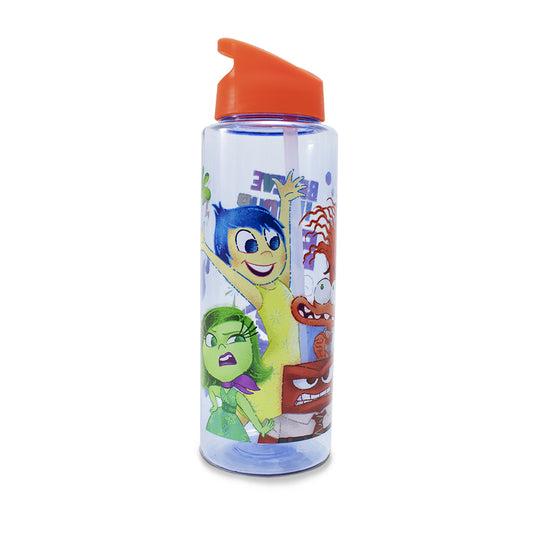 Botella con popote Intensamente