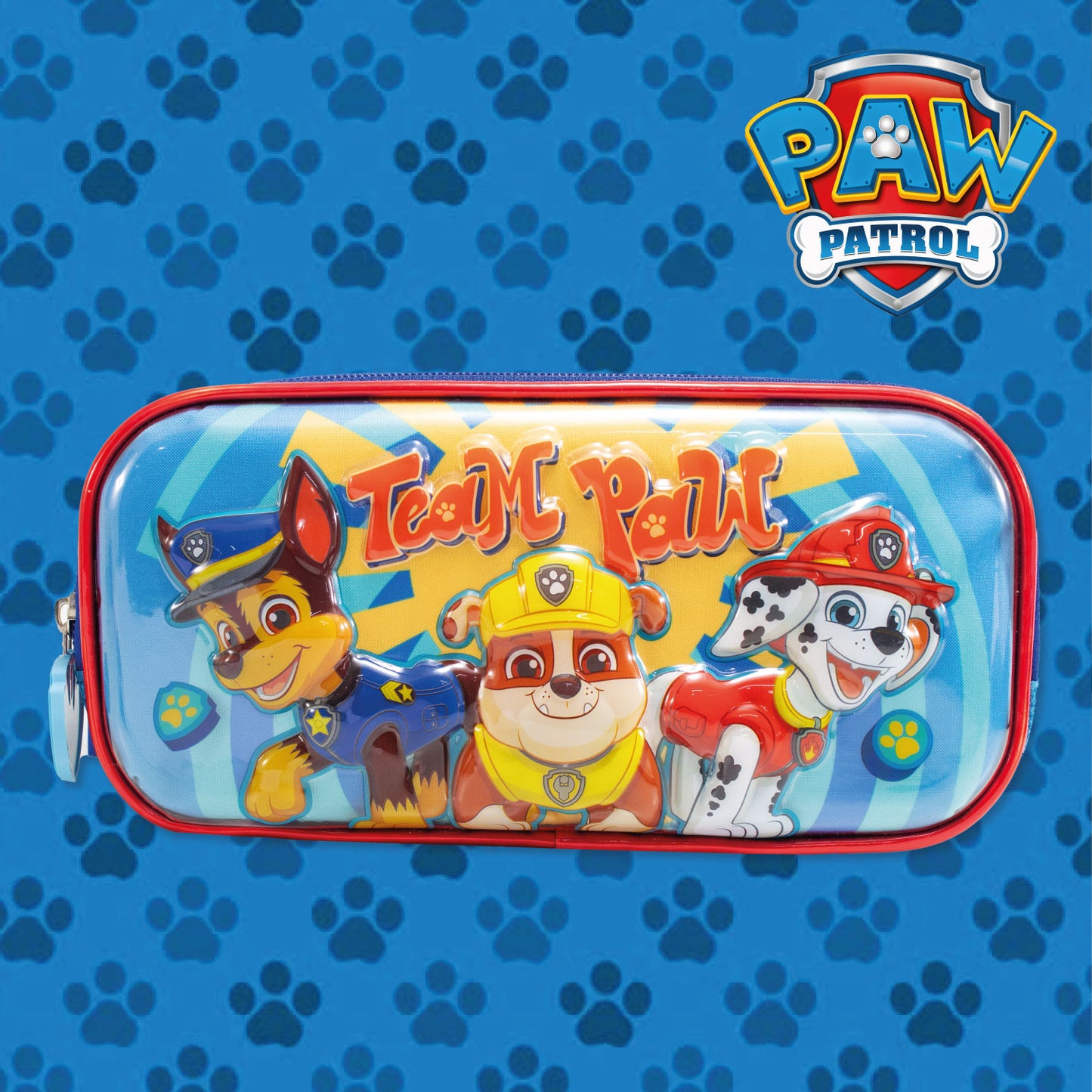 Lapicera escolar 3D Paw Patrol