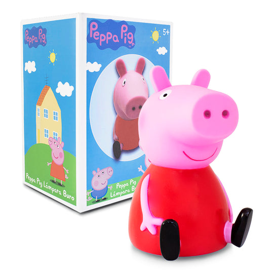 LAMPARA INFANTIL LUZ DE NOCHE PEPPA PIG ROJA