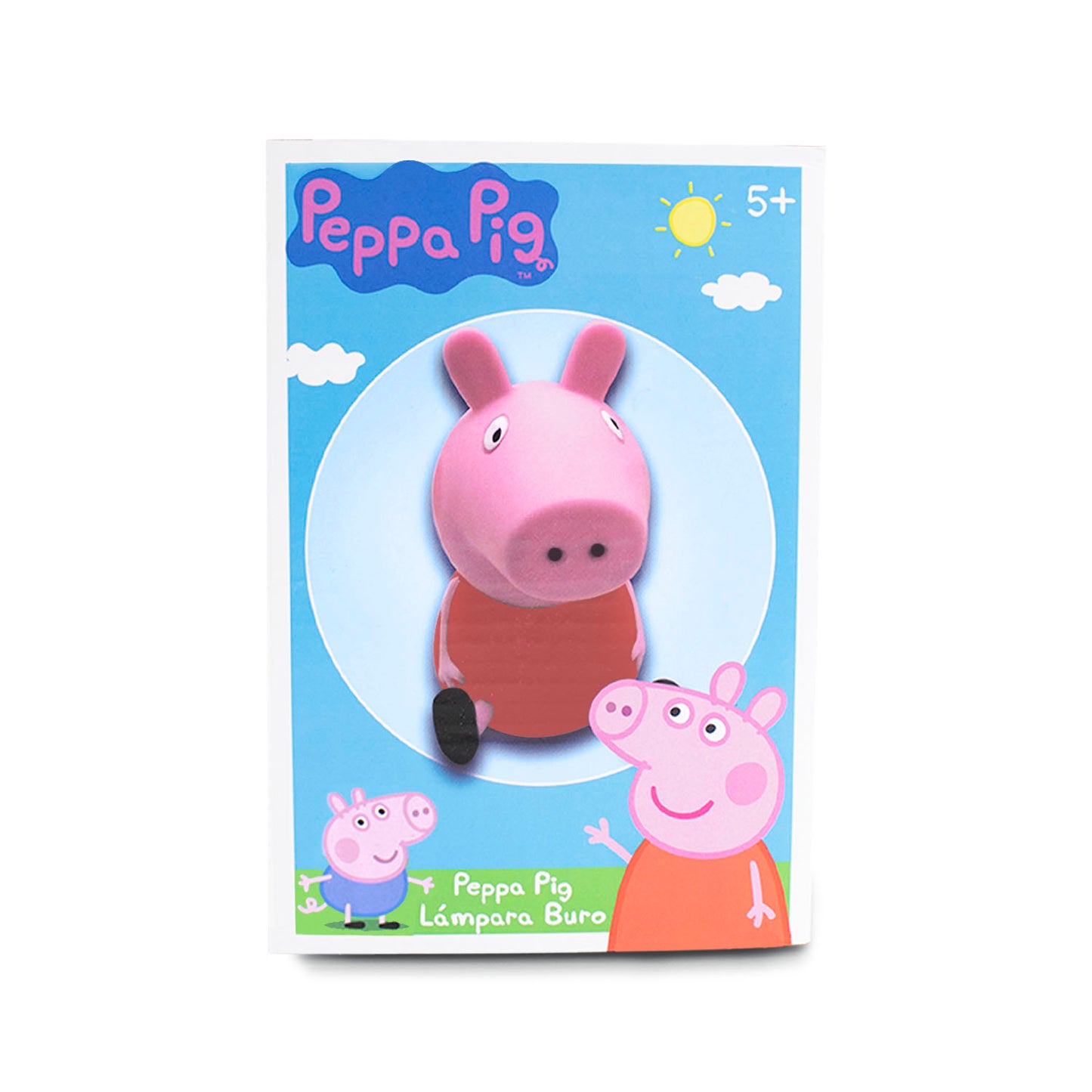 LAMPARA INFANTIL LUZ DE NOCHE PEPPA PIG ROJA