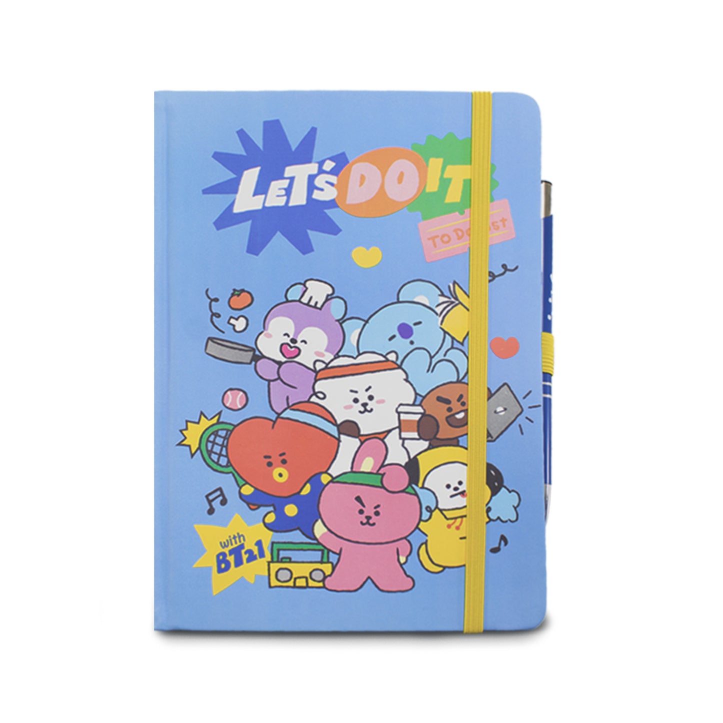 Libreta con Pluma BT21
