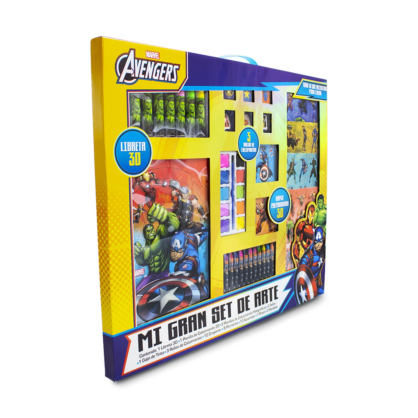 Set de Arte Infantil Marvel Avengers