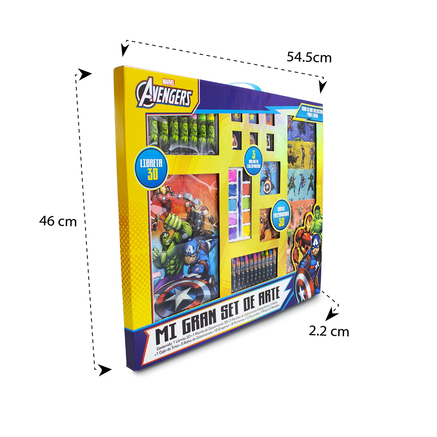 Set de Arte Infantil Marvel Avengers