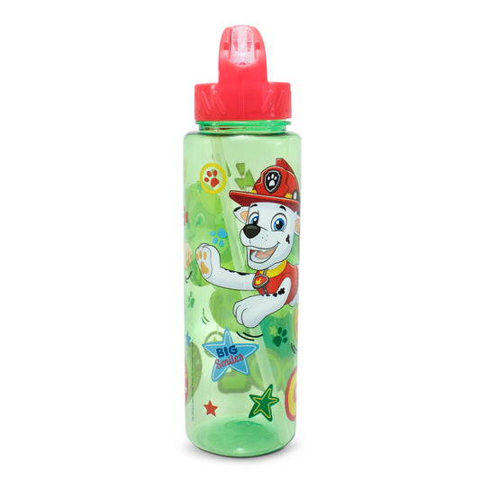 Botella Paw Patrol Con Popote