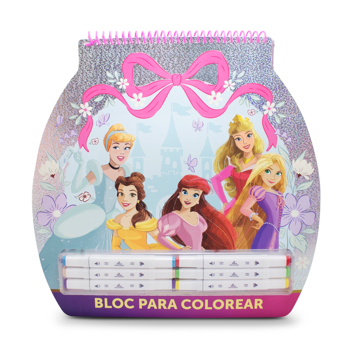 Bloc para Colorear Princesas Disney