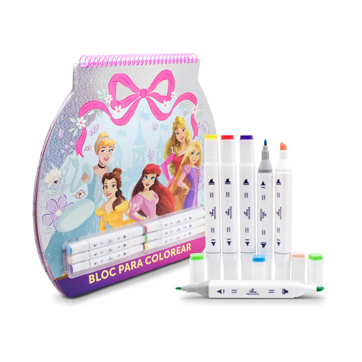 Bloc para Colorear Princesas Disney