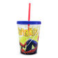 Vaso de Spiderman Reutlizable con Popote