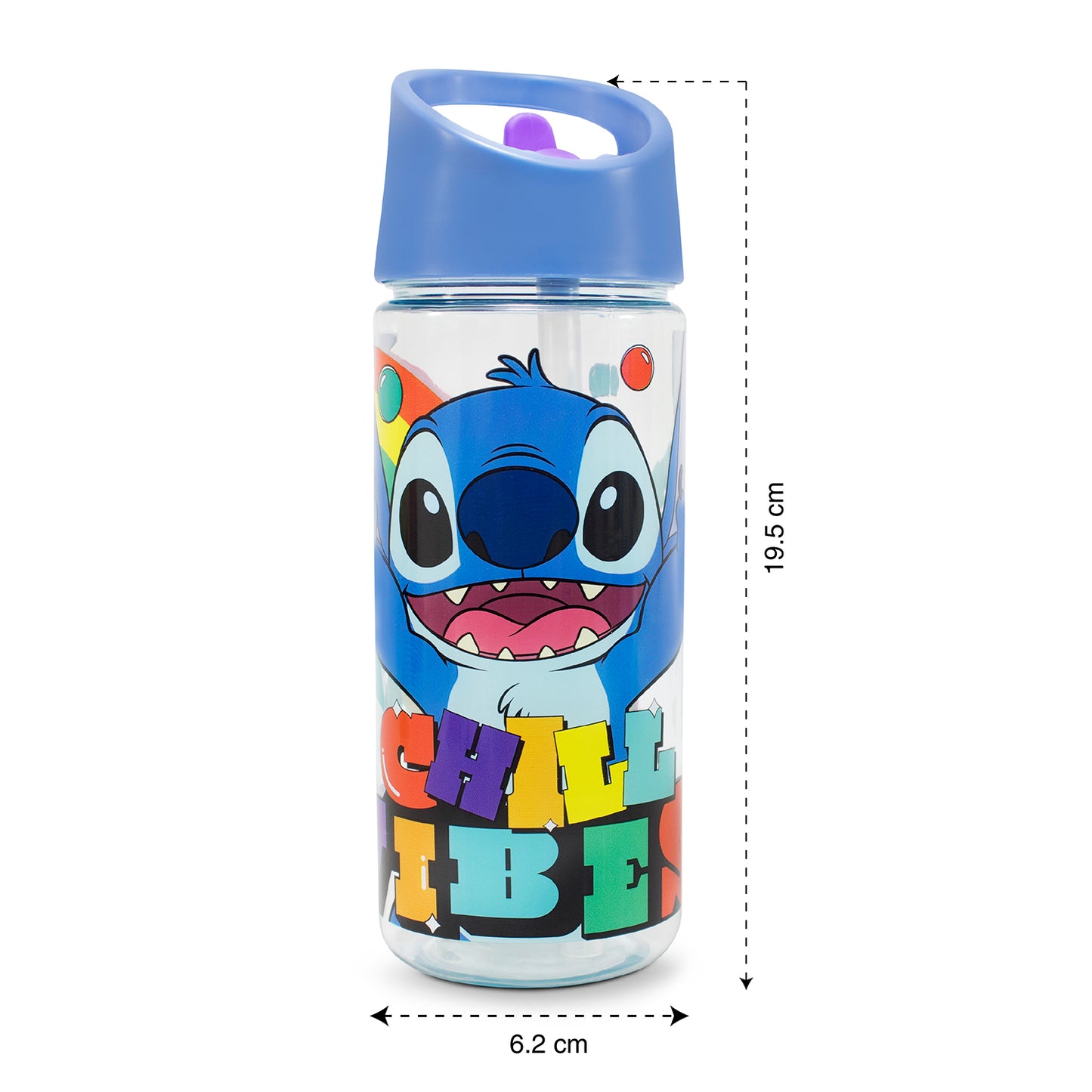 Botella Plástica Stitch