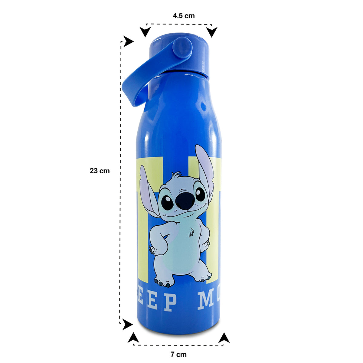 Termo Metálico de Aluminio Disney Stitch con Asa