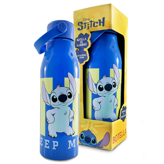 Termo Metálico de Aluminio Disney Stitch con Asa