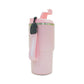 Termo metalico rosa 580 ml