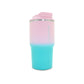 Termo de acero inoxidable bicolor rosa con azul 580 ml