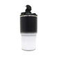 Termo de acero inoxidable bicolor blanco con negro 580 ml