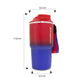 Termo de acero inoxidable bicolor rojo con azul 580 ml