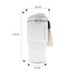 Termo de acero inoxidable blanco 580 ml