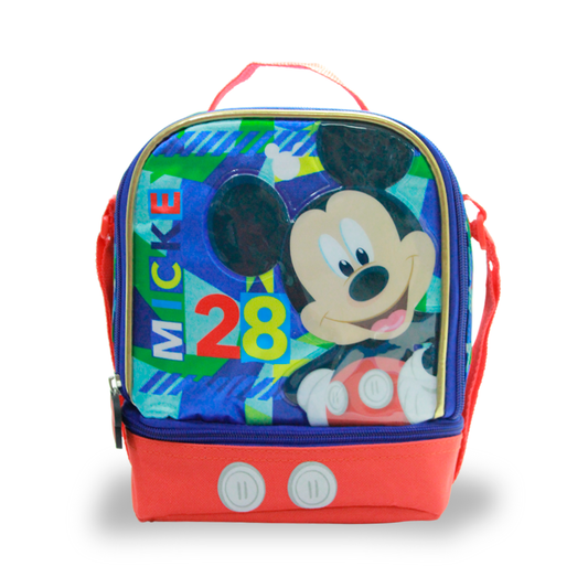 Lonchera para niños disney Mickey Mouse tipo clásica de tela térmica