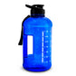 Botella Motivacional 2.2 litros tipo garrafón azul