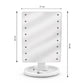 Espejo Para Maquillaje Luz Led Recargable Touch