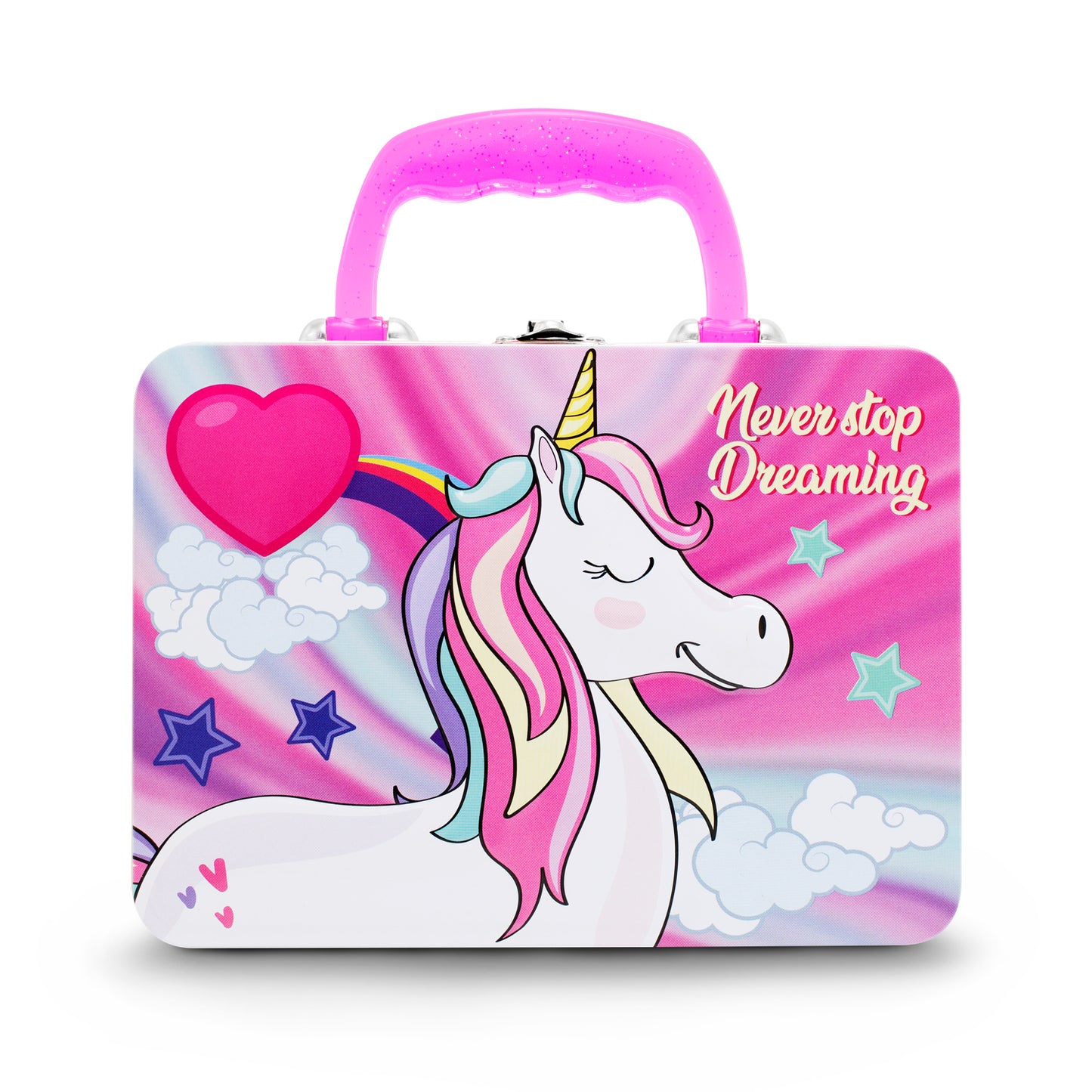 Lonchera metálica Unicornio