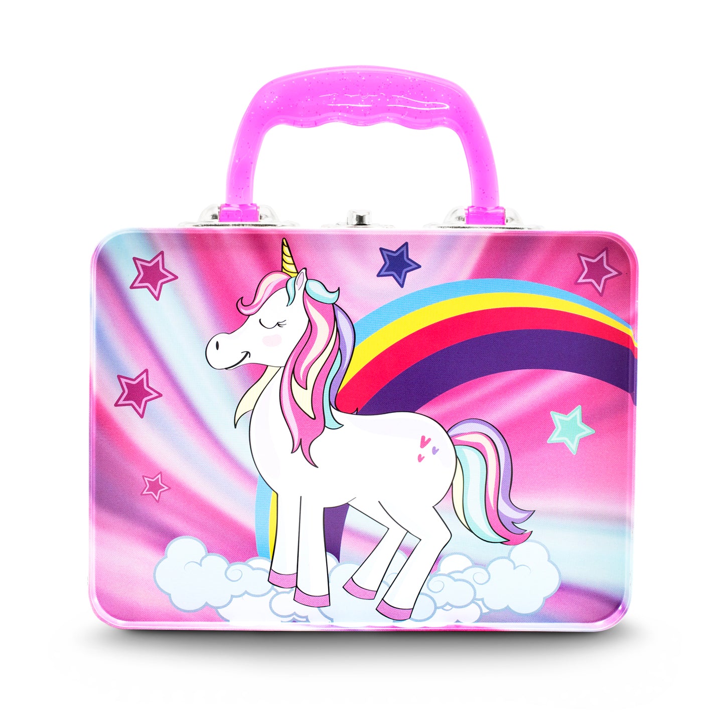 Lonchera metálica Unicornio