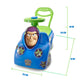 Carrito Montable de plástico Toy Story Buzzlightyear