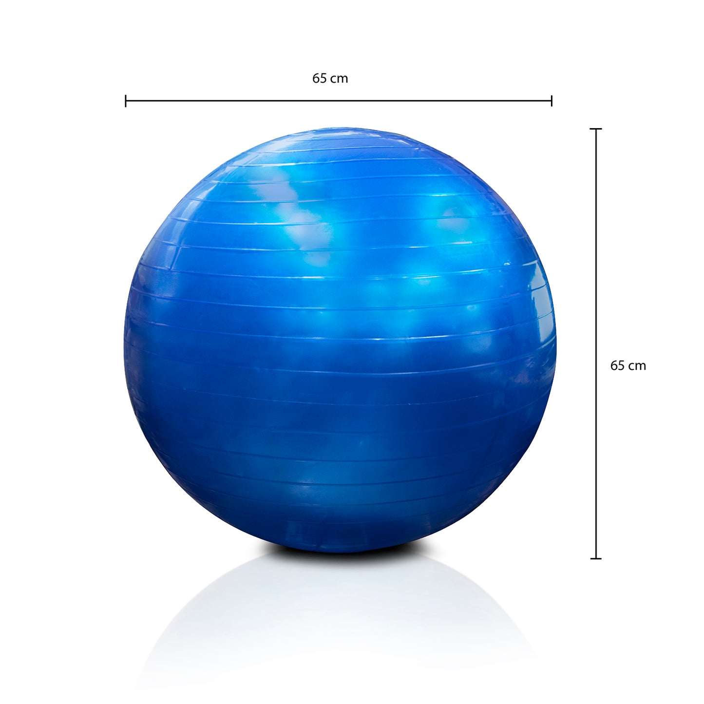 Pelota de Yoga 65 cm Azul