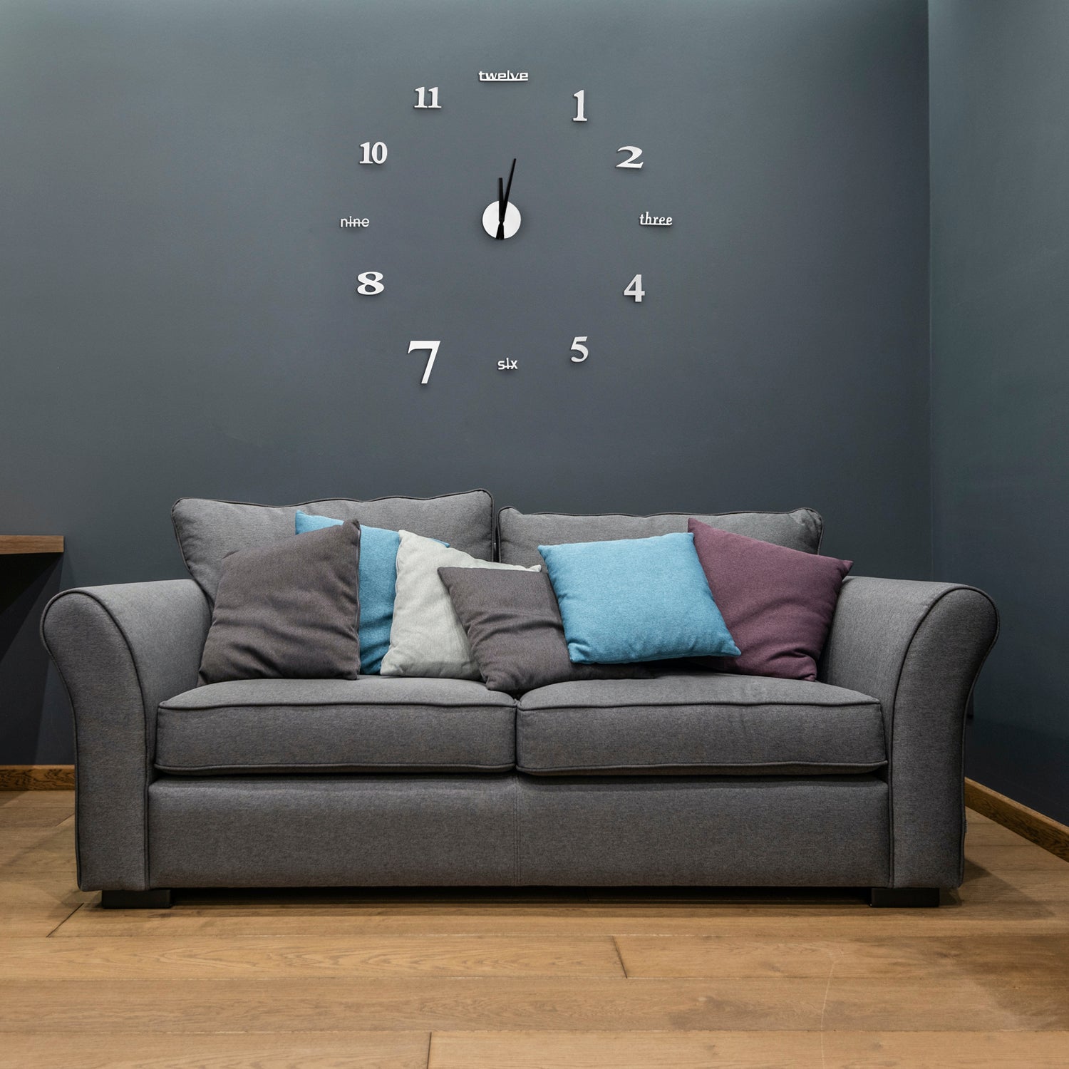 Reloj decorativo pared discount 3d