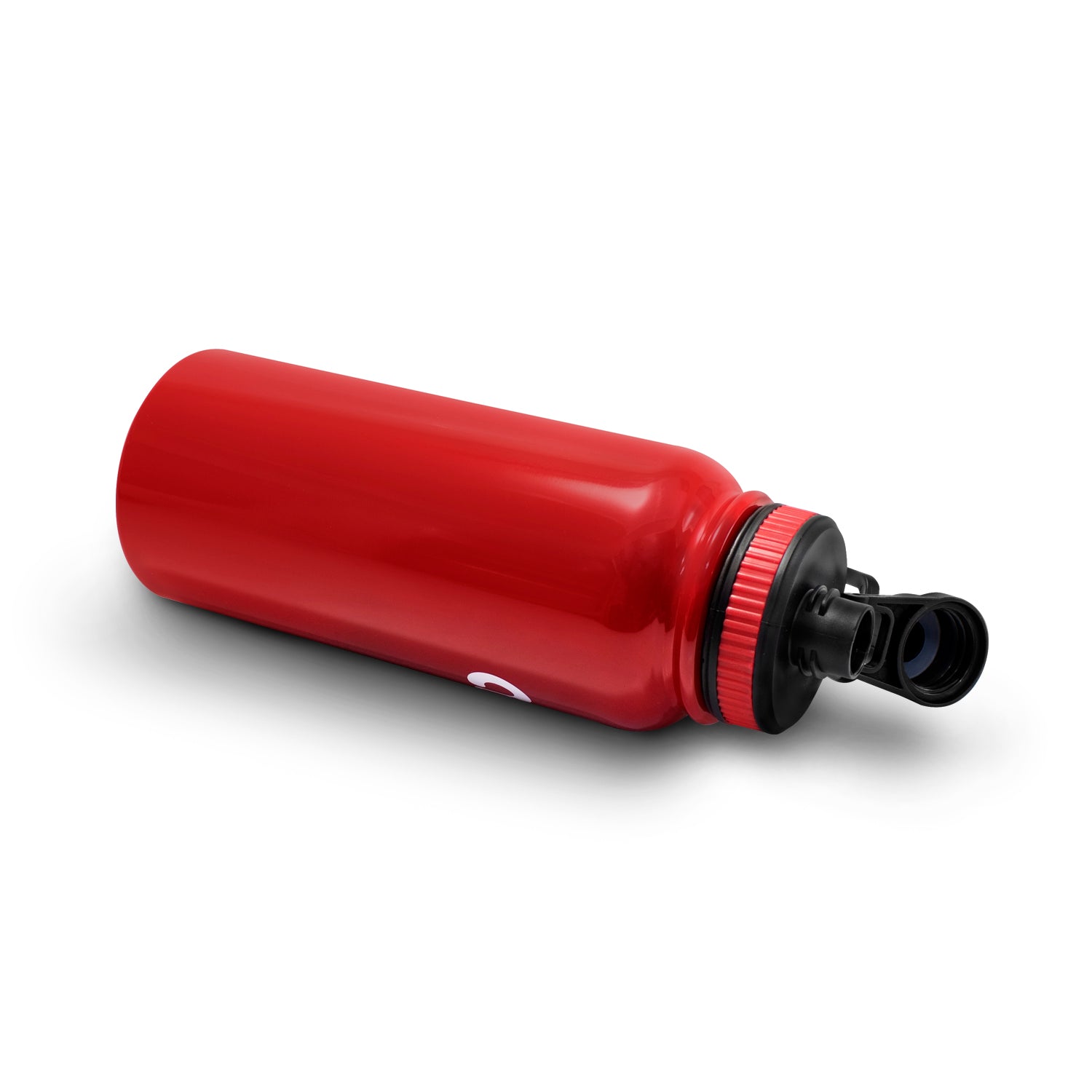 Botella Eva 1 litro rojo con tapón mecánico