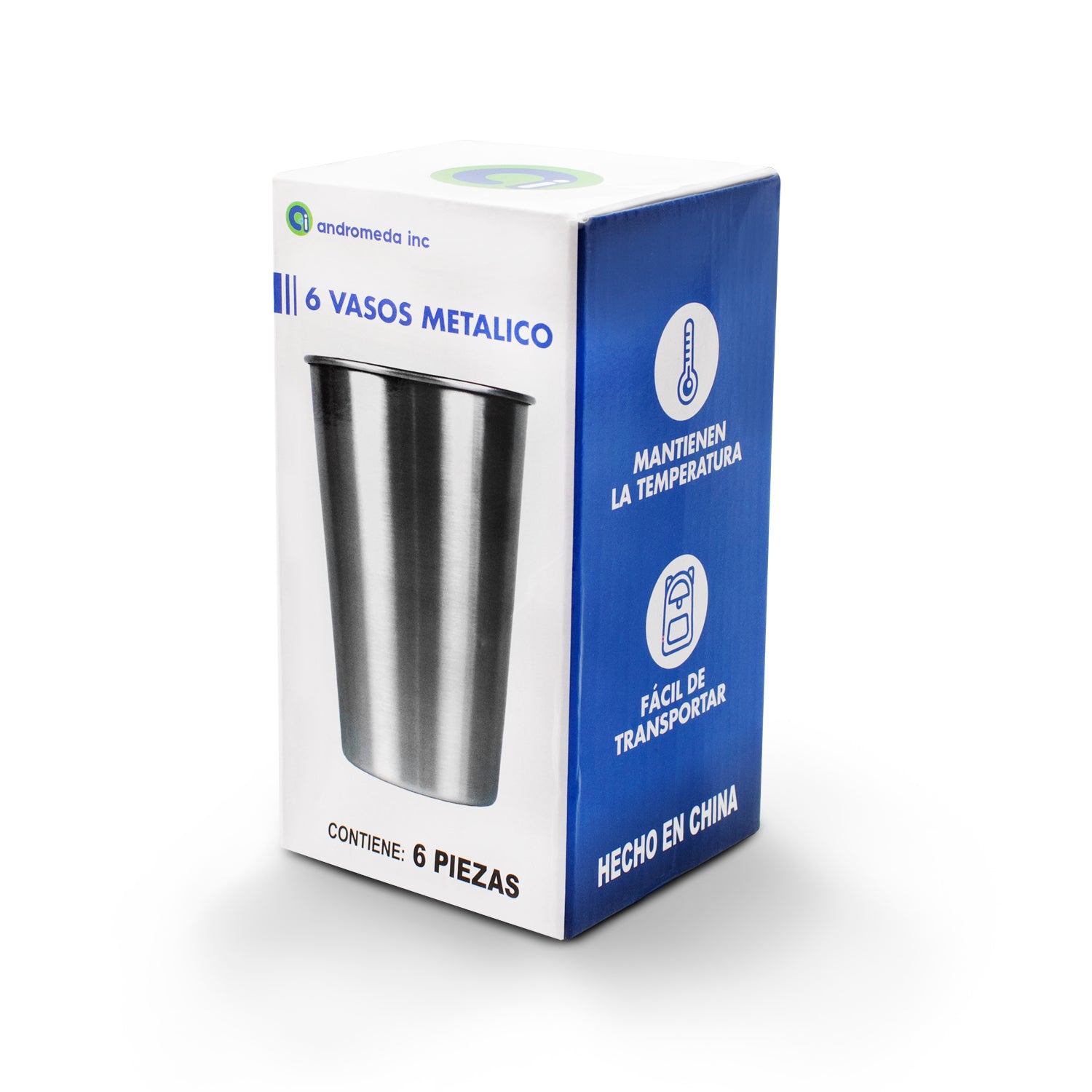 Vaso Térmico Con Sensor Acero Inoxidable 500ml